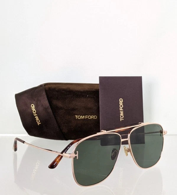 New Authentic Tom Ford Sunglasses TF 1017 28N Jaden 60mm FT 1017 Frame