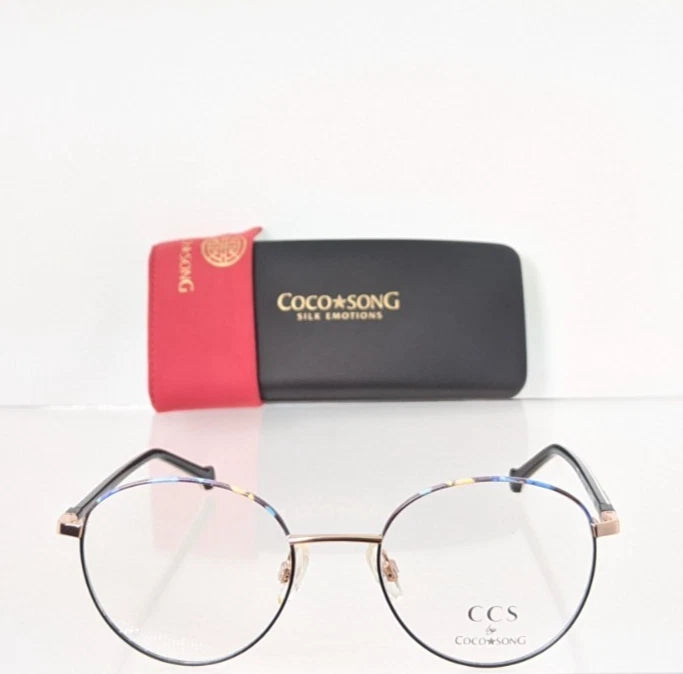 New Authentic CCS by COCO SONG Eyeglasses CCS 153 Col. 1 35mm