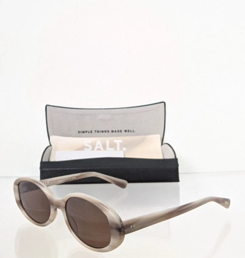 Brand New Authentic Salt Sunglasses NADINE MH Polarized Ivory 52mm Frame