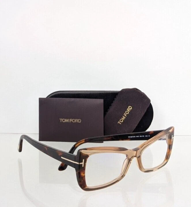 Brand New Authentic Tom Ford TF 5879 -B Eyeglasses 5879 045 FT 55mm Frame