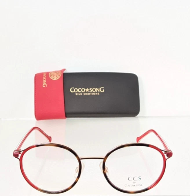 New Authentic CCS by COCO SONG Eyeglasses CCS 132 Col. 5 50mm