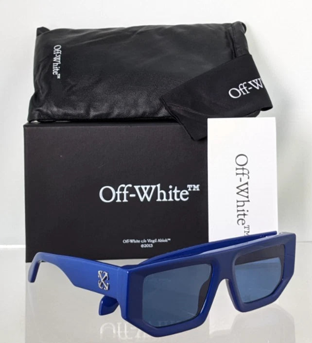 New Authentic OFF WHITE Sunglasses VANCOUVER 4545 Blue 53mm OERI13F