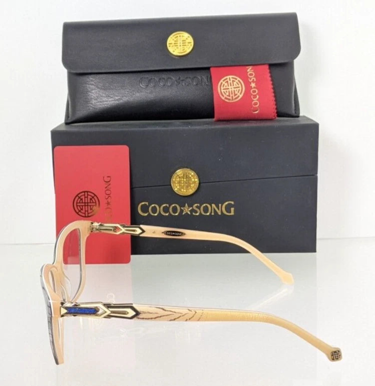 Brand New Authentic COCO SONG Eyeglasses Happy Vibes Col. 1 55mm CV267