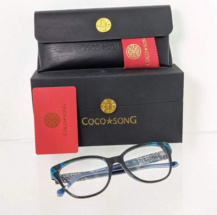 Brand New Authentic COCO SONG Eyeglasses Like Rock Col. 1 53mm CV156