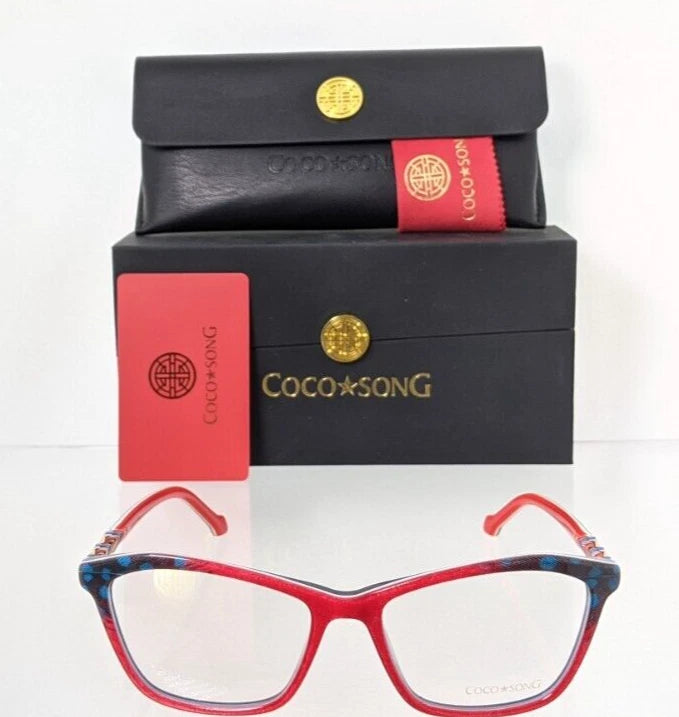 Brand New Authentic COCO SONG Eyeglasses Supernatural Sunrise Col. 1 54mm CV274