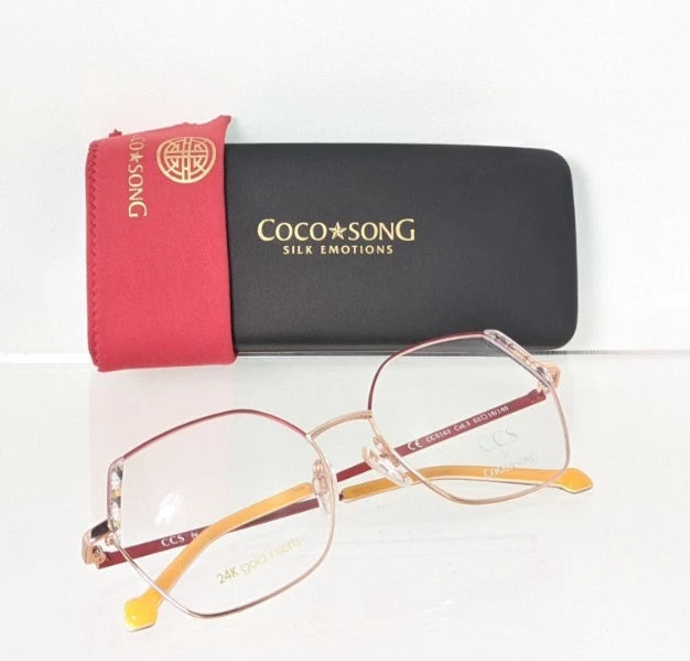 New Authentic CCS by COCO SONG Eyeglasses CCS 163 Col. 3 53mm