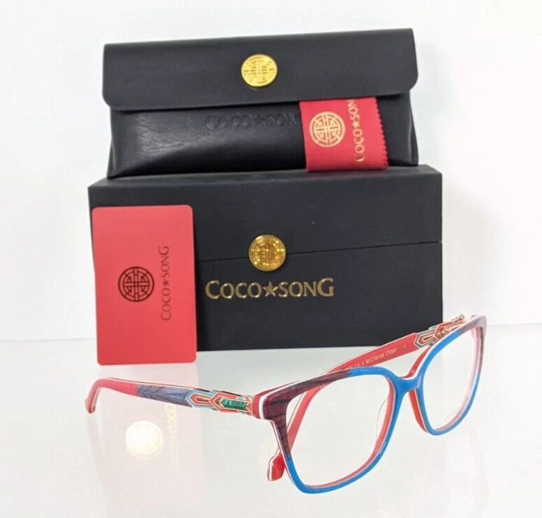 Brand New Authentic COCO SONG Eyeglasses Happy Vibes Col. 4 55mm CV267
