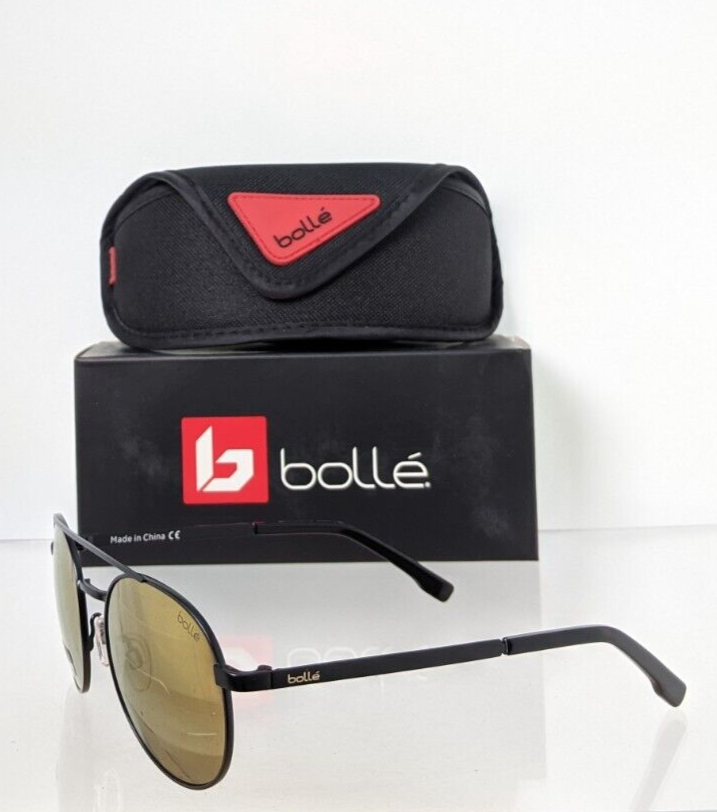 Brand New Authentic Bolle Sunglasses Ova 12591 OB Black Frame