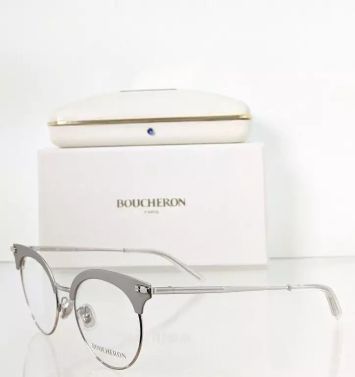 Brand New Authentic Boucheron Eyeglasses BC0040O 003 50mm Frame 0040