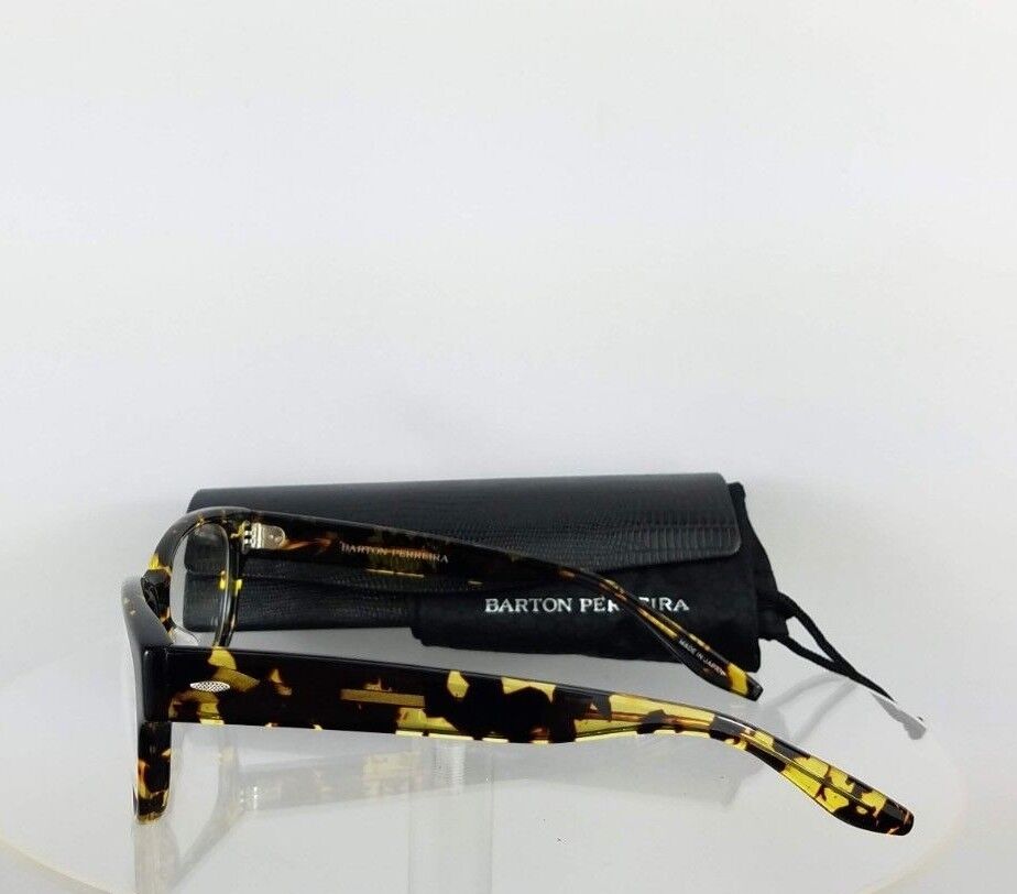 Brand New Authentic Barton Perreira Eyeglasses Brooke Af 53Mm Hec Tortoise Frame