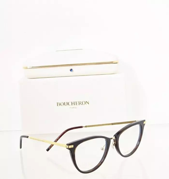 Brand New Authentic Boucheron Eyeglasses BC0026 002 51mm Frame 0026