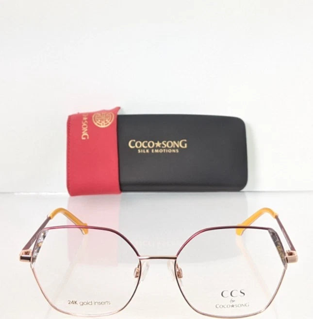 New Authentic CCS by COCO SONG Eyeglasses CCS 163 Col. 3 53mm
