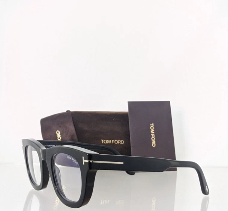 Brand New Authentic Tom Ford TF 5872 Eyeglasses 001 Frame FT 5872-B ECO 48mm