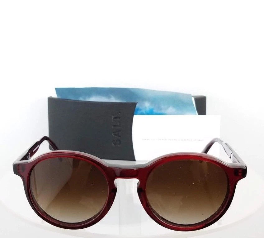 Brand New Authentic Salt Sunglasses Francine Bry Red 55Mm Polarized Frame