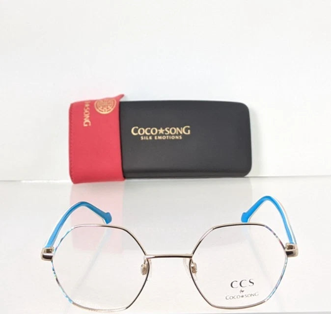 New Authentic CCS by COCO SONG Eyeglasses CCS 129 Col. 1 47mm