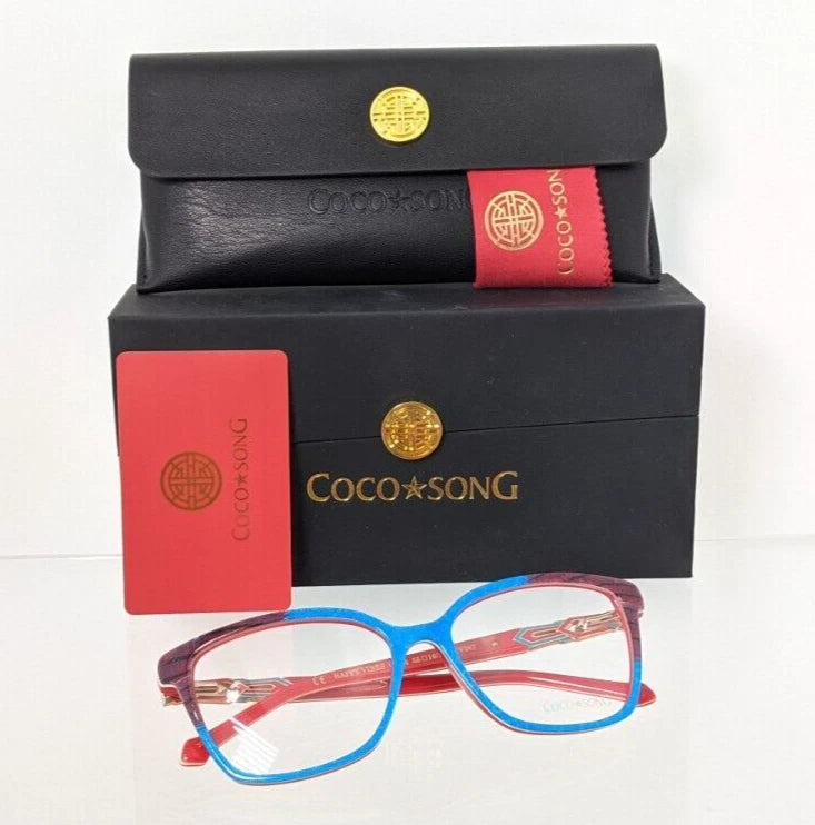 Brand New Authentic COCO SONG Eyeglasses Happy Vibes Col. 4 55mm CV267