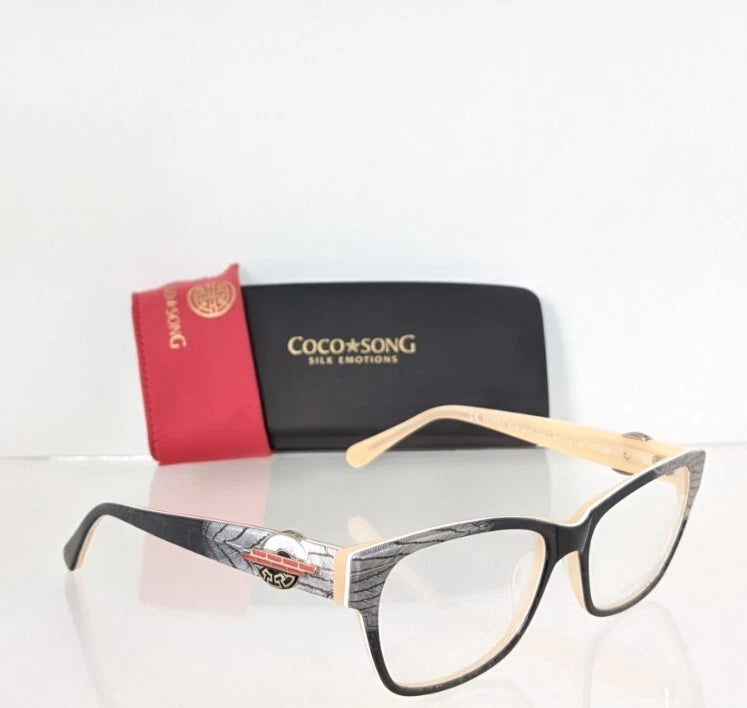 New Authentic COCO SONG Eyeglasses Sunset Horizon Col. 1 52mm CV160