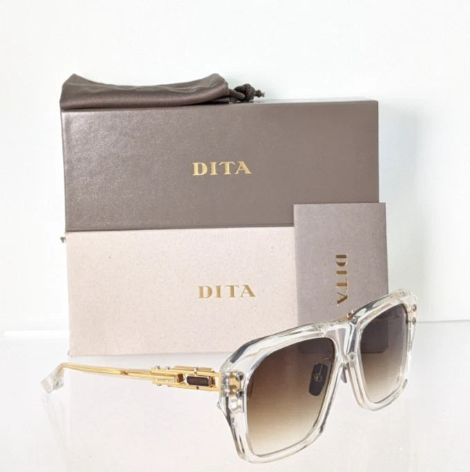 New Authentic Dita Sunglasses GRAND APX DTS-417-A-02 57mm Frame