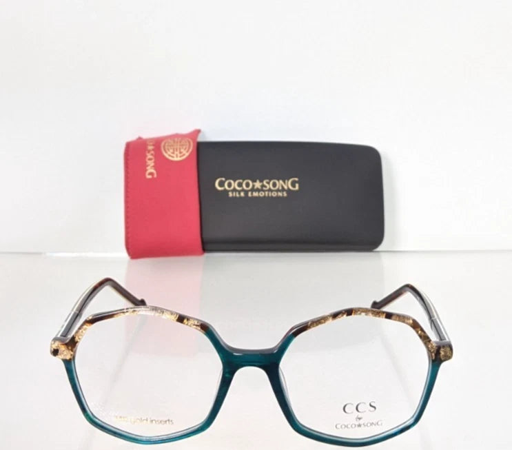 New Authentic CCS by COCO SONG Eyeglasses CCS 154 Col. 1 52mm