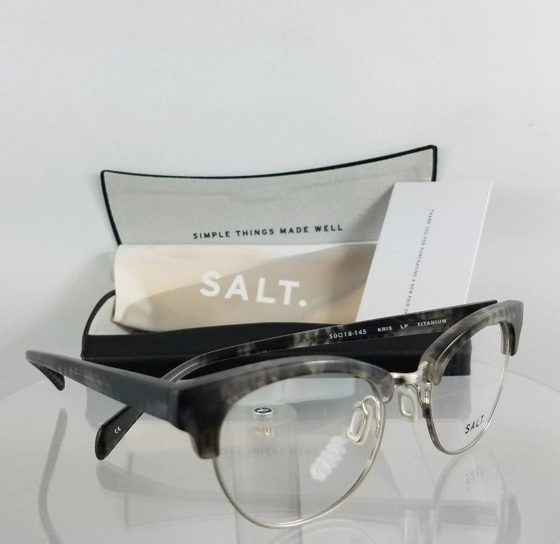 Brand New Authentic SALT Eyeglasses KRIS KRIS Charcoal 50mm Frame