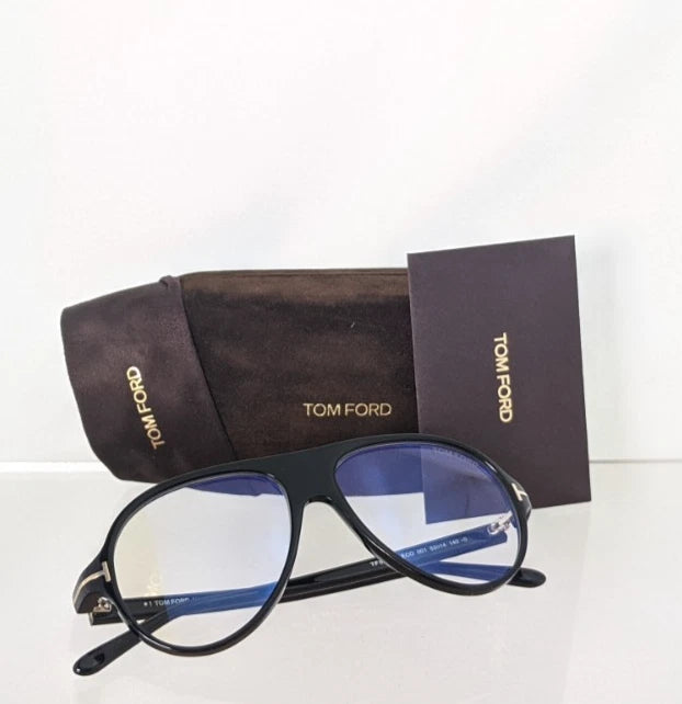 Brand New Authentic Tom Ford TF 5012 Eyeglasses 001 Frame FT 5012-B ECO 53mm