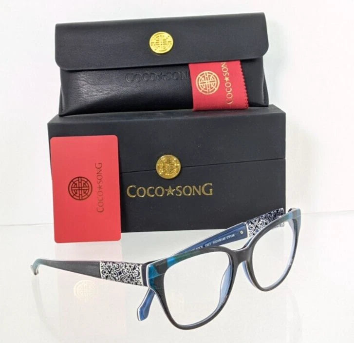 Brand New Authentic COCO SONG Eyeglasses Like Rock Col. 1 53mm CV156