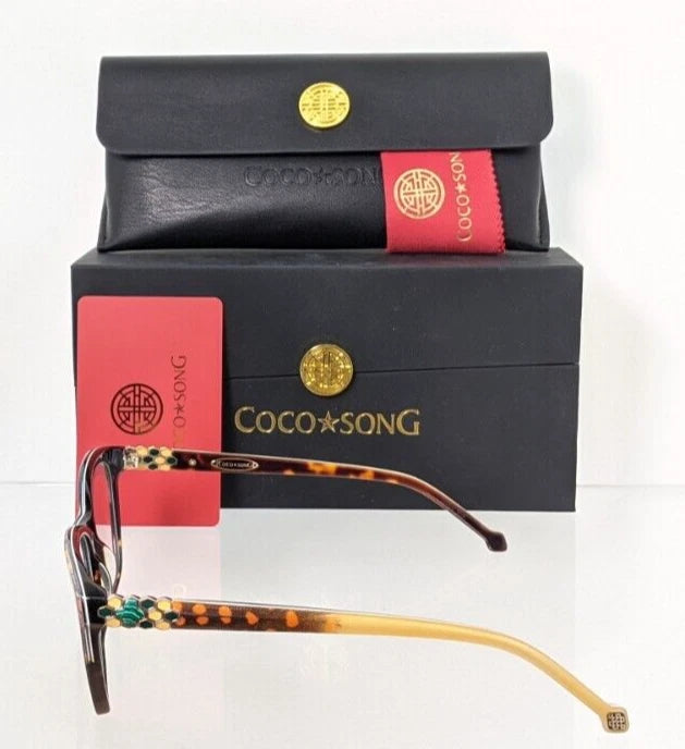 Brand New Authentic COCO SONG Eyeglasses Freedom Sound Col. 2 55mm CV265