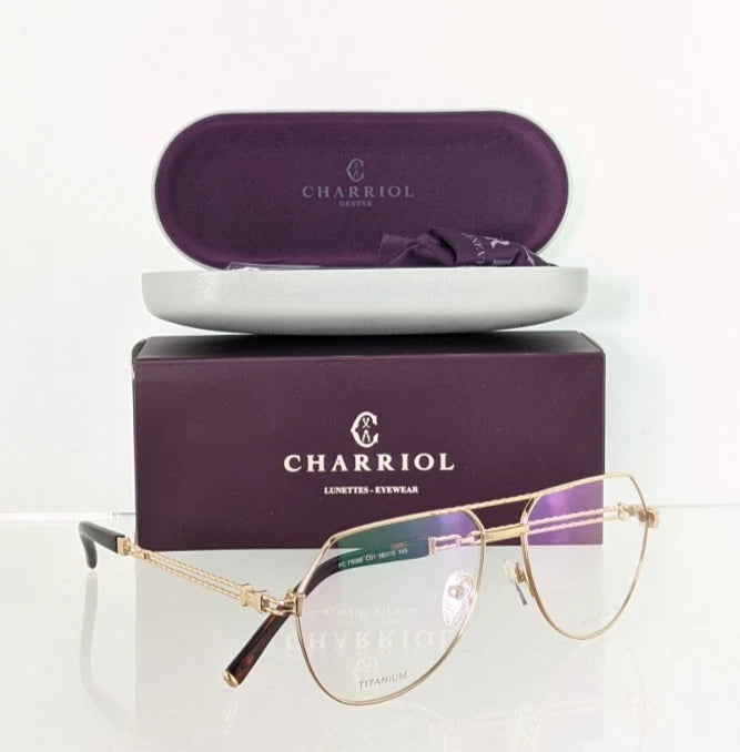 Brand New Authentic Charriol Eyeglasses PC 75086 C01 56mm Frame PC75086
