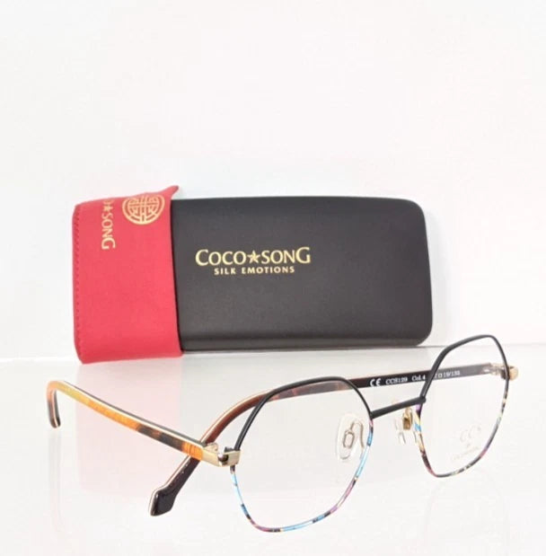 New Authentic CCS by COCO SONG Eyeglasses CCS 129 Col. 4 47mm