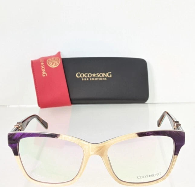 New Authentic COCO SONG Eyeglasses Excited Evening Col. 1 55mm CV149