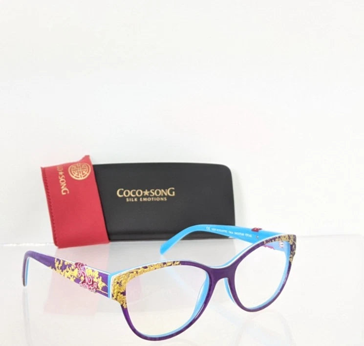 New Authentic COCO SONG Eyeglasses New Romantic Col. 4 54mm CV142