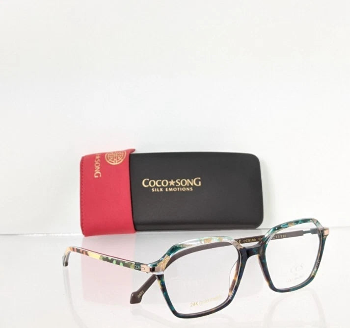 New Authentic CCS by COCO SONG Eyeglasses CCS 180 Col. 1 52mm