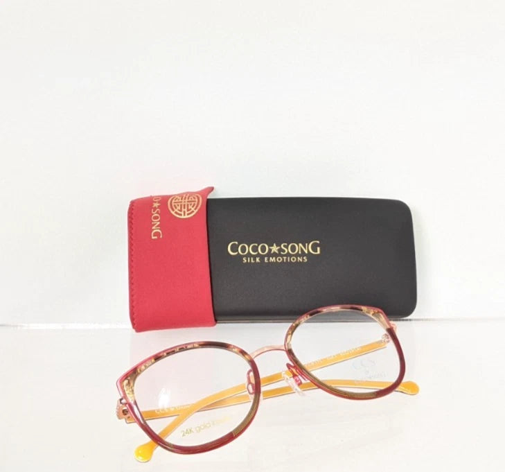 New Authentic CCS by COCO SONG Eyeglasses CCS 171 Col. 1 52mm