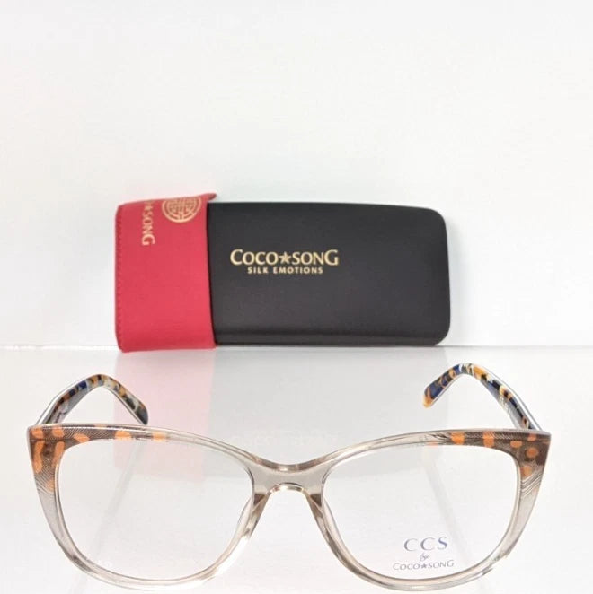 New Authentic CCS by COCO SONG Eyeglasses CCS 110 Col. 6 52mm