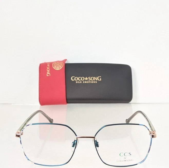 New Authentic CCS by COCO SONG Eyeglasses CCS 143 Col. 1 54mm