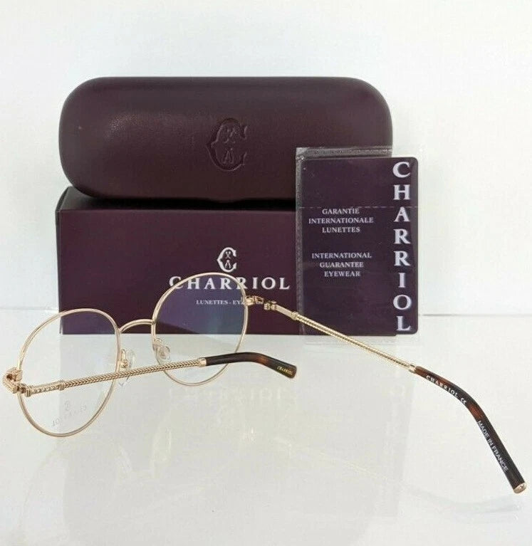 Brand New Authentic Charriol Eyeglasses PC 71022 PC71022 C01 51mm Black Gold