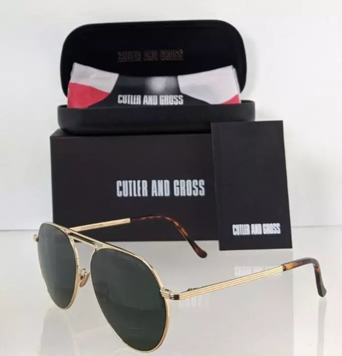 Brand New Authentic CUTLER AND GROSS Sunglasses M : 1309 C : 01 56mm 1309