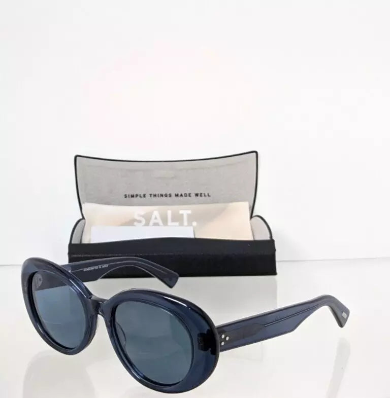 New Authentic Salt Sunglasses Courtney IB Polarized Blue Frame
