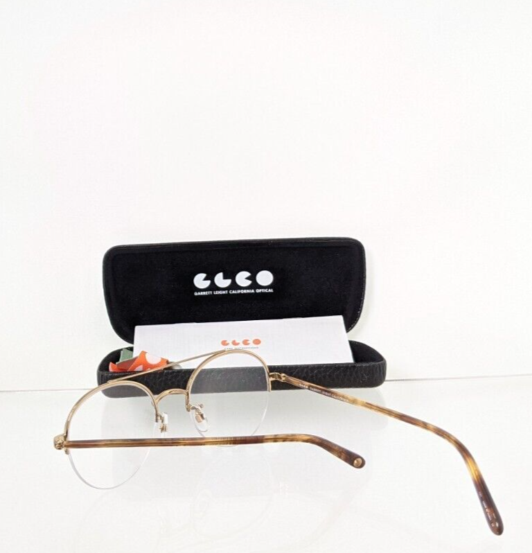 Brand New Authentic Garrett Leight Eyeglasses MANCHESTER BG-FET 48mm