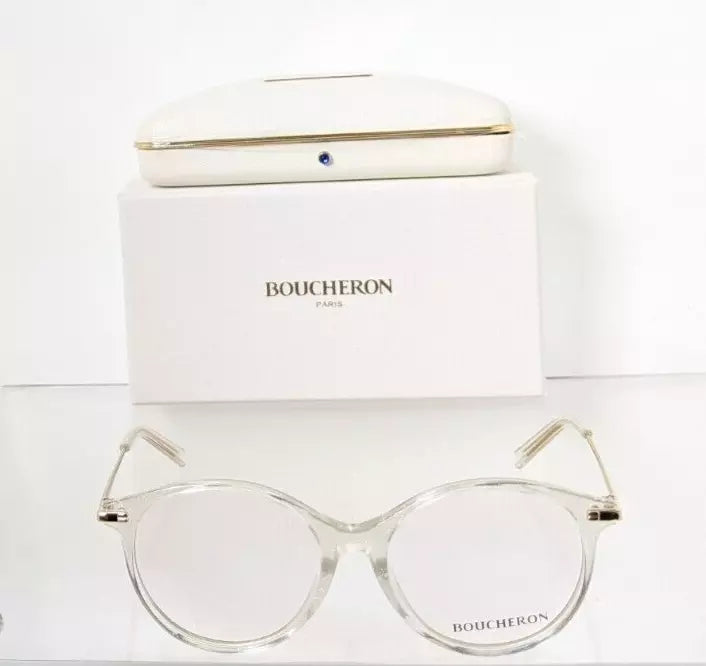 Brand New Authentic Boucheron Eyeglasses BC0038 004 53mm Frame 0038