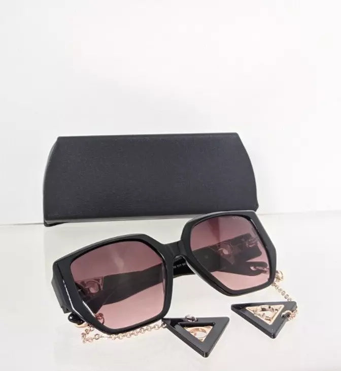 Brand New Authentic Guess Sunglasses GU 7892 01T Black 55mm Frame GU 7892