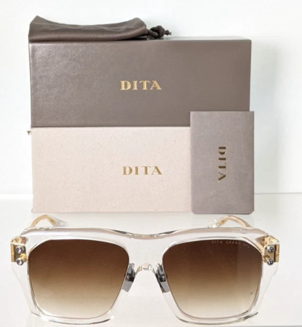 New Authentic Dita Sunglasses GRAND APX DTS-417-A-02 57mm Frame