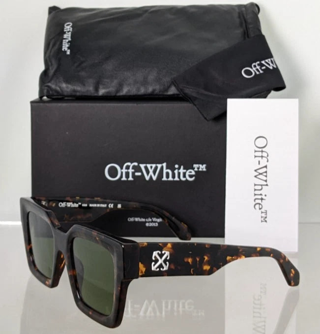 New Authentic OFF WHITE Sunglasses JACKSON 6055 Black OERI 131