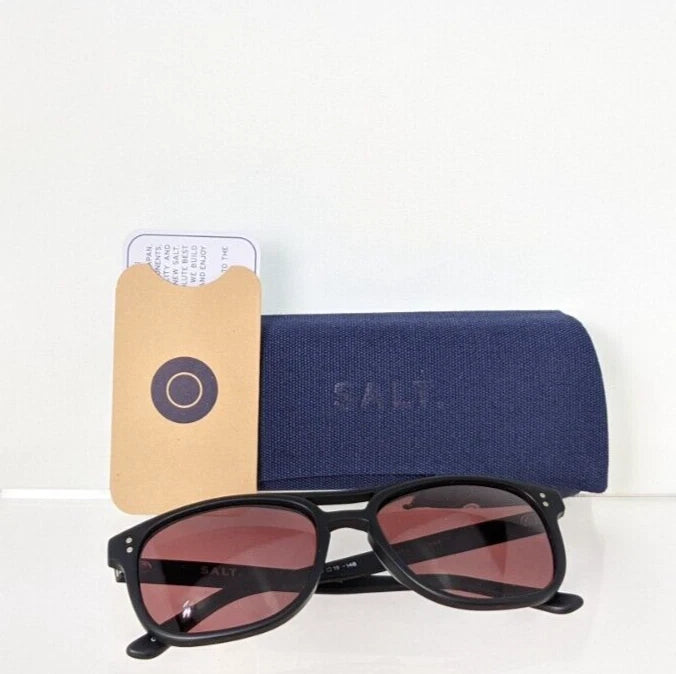 New Authentic Salt Sunglasses VENTURA MBK Polarized Black 57mm Frame