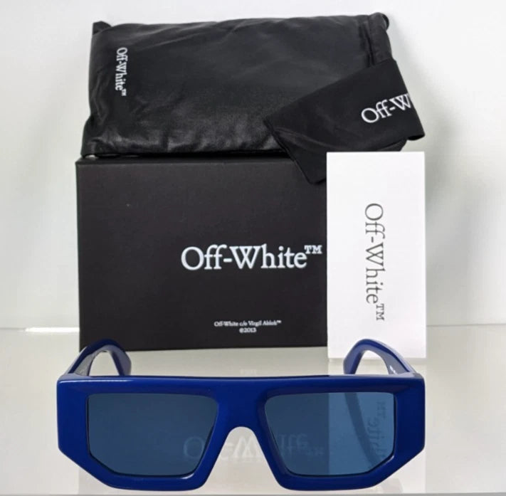 New Authentic OFF WHITE Sunglasses VANCOUVER 4545 Blue 53mm OERI13F