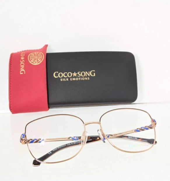 New Authentic COCO SONG Eyeglasses Pink Monkey Col. 3 56mm CV225