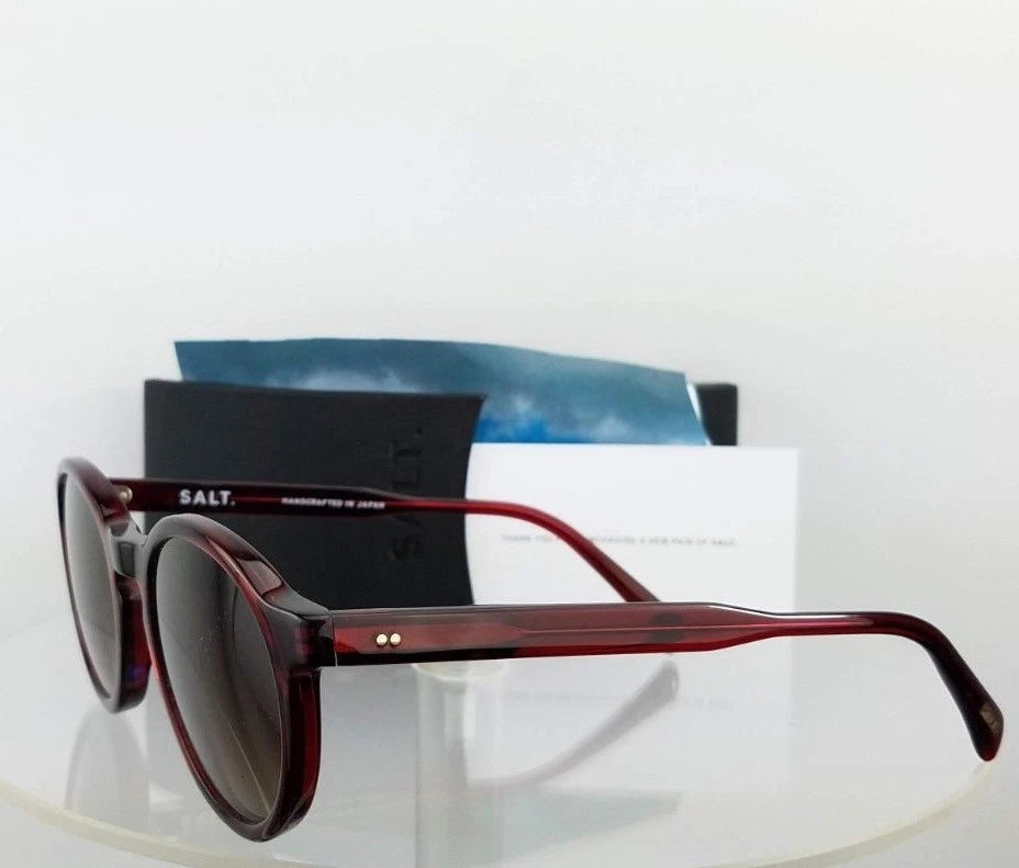 Brand New Authentic Salt Sunglasses Francine Bry Red 55Mm Polarized Frame