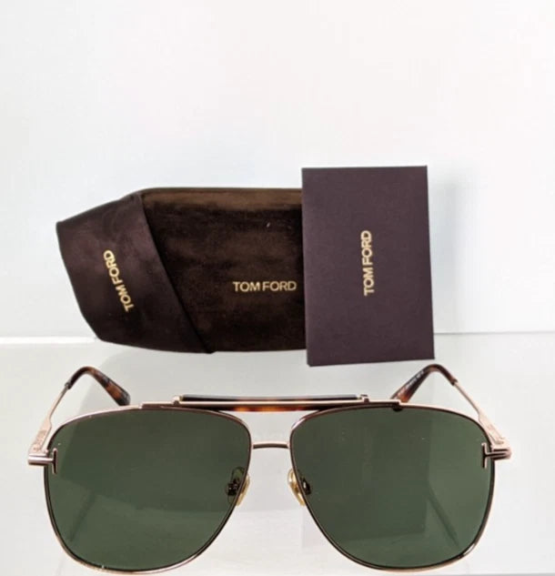 New Authentic Tom Ford Sunglasses TF 1017 28N Jaden 60mm FT 1017 Frame