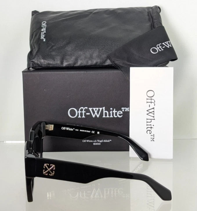 New Authentic OFF WHITE Sunglasses JACKSON 1007 Black OERI 131