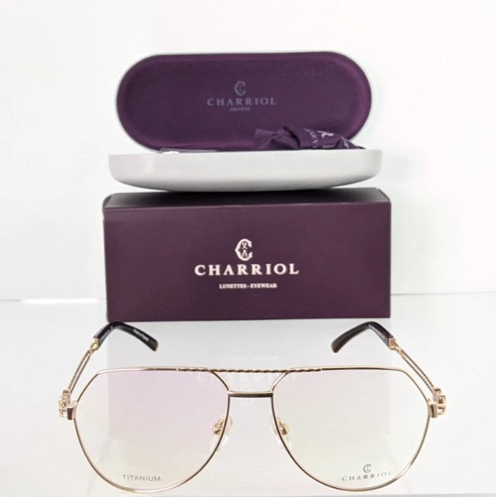 Brand New Authentic Charriol Eyeglasses PC 75086 C01 56mm Frame PC75086